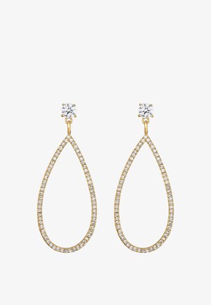 Elli, SPARKLING BASIC - MIT KRISTALLEN VON SWAROVSKI® - Ohrringe - gold-coloured