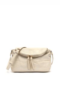 ERNESTA MONEY POCKET - Skuldertasker - biege