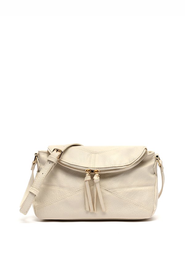 ERNESTA MONEY POCKET - Umhängetasche - biege