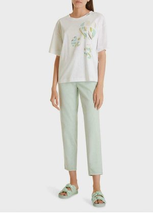 Print T-shirt - white