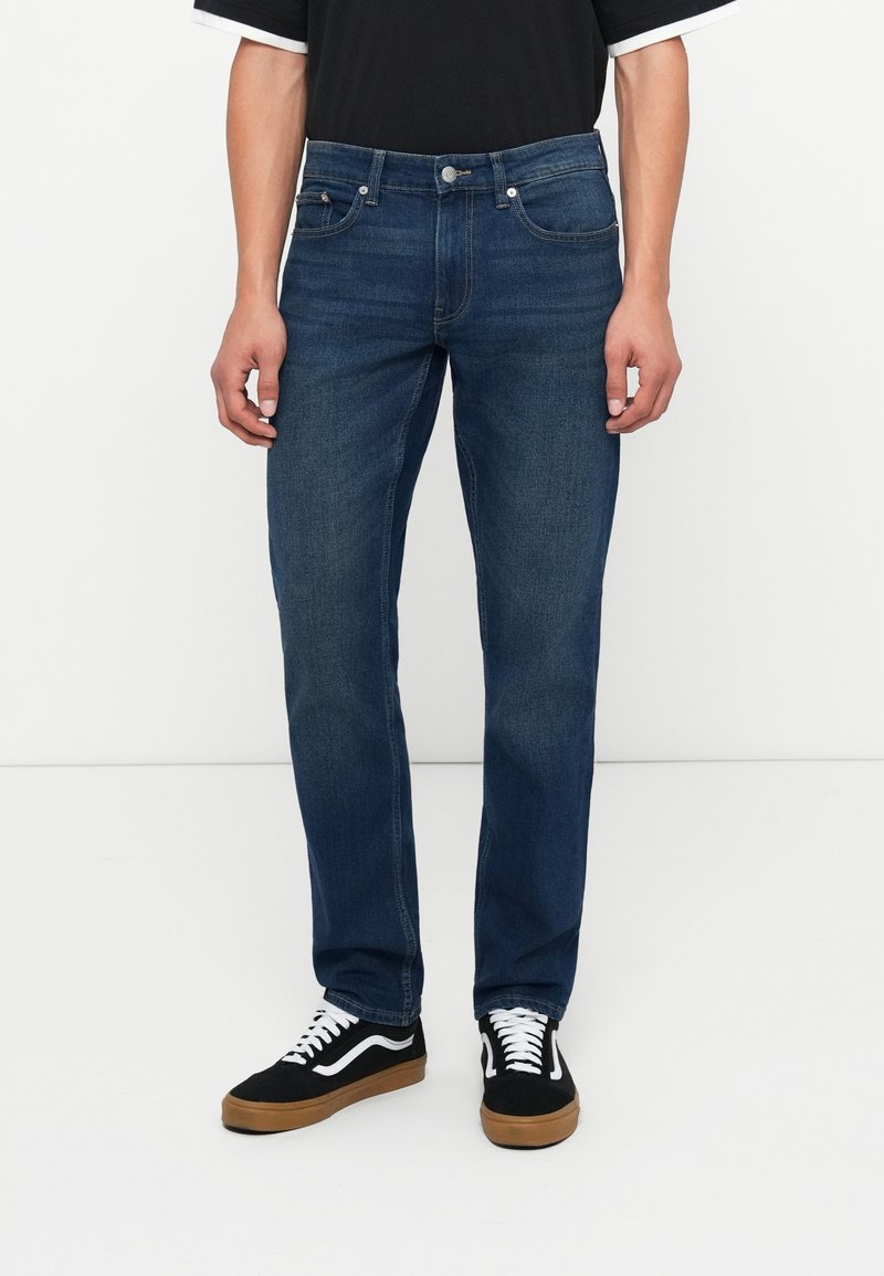 Only & Sons Vaqueros rectos - dark-blue denim