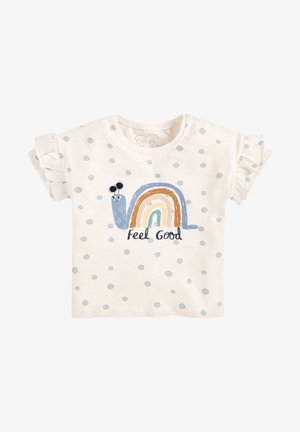 T-shirt print - off white