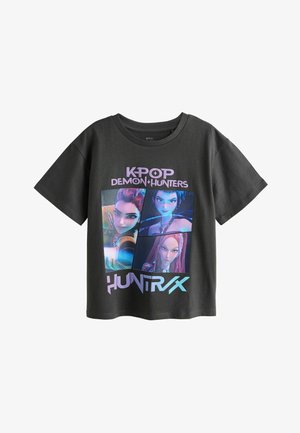 KPOP DEMON HUNTERS - Majica kratkih rukava s printom - charcoal grey
