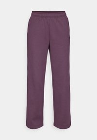 COZY WIDE LEG SWEATPANT - Donji dijelovi trenirke - deep plum