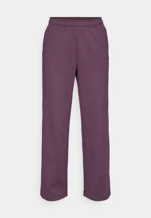 Fabletics COZY WIDE LEG SWEATPANT - Pantaloni sportivi - deep plum