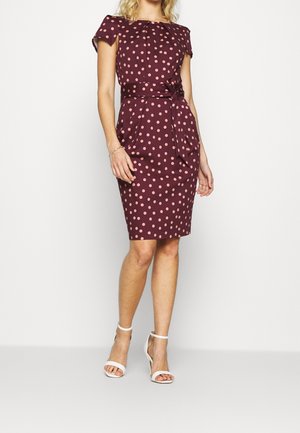Robe de jour - bordeaux