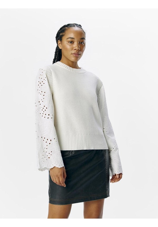 OBJSALLY - Jumper - cloud dancer