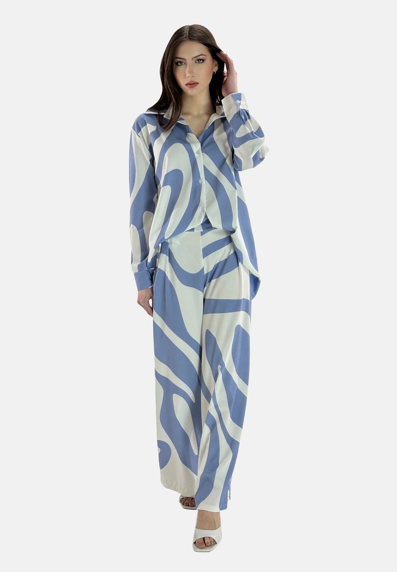 Elara SET - Pantaloni - blau