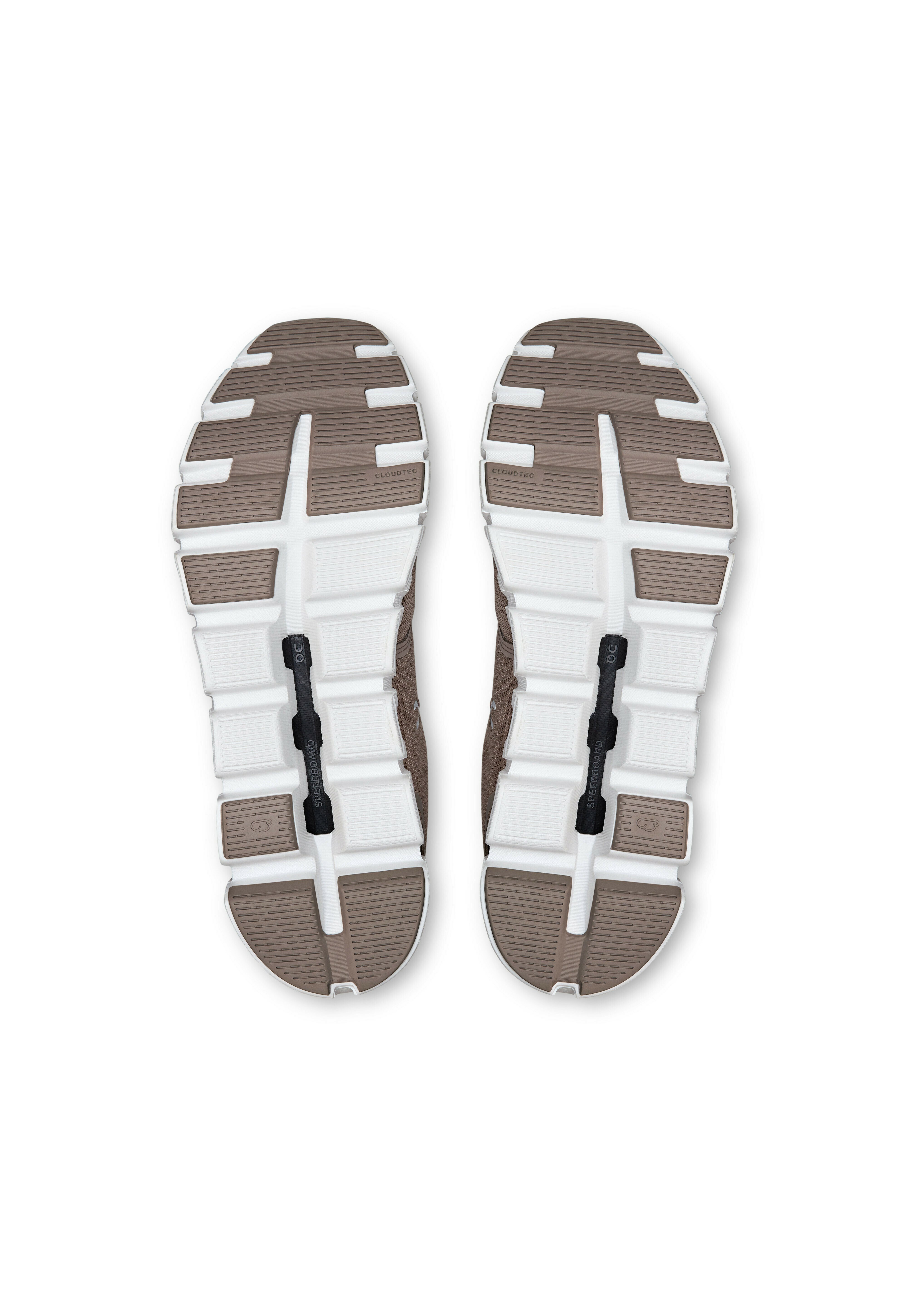 On CLOUD 6 - Road running shoes - fog white/beige - Zalando