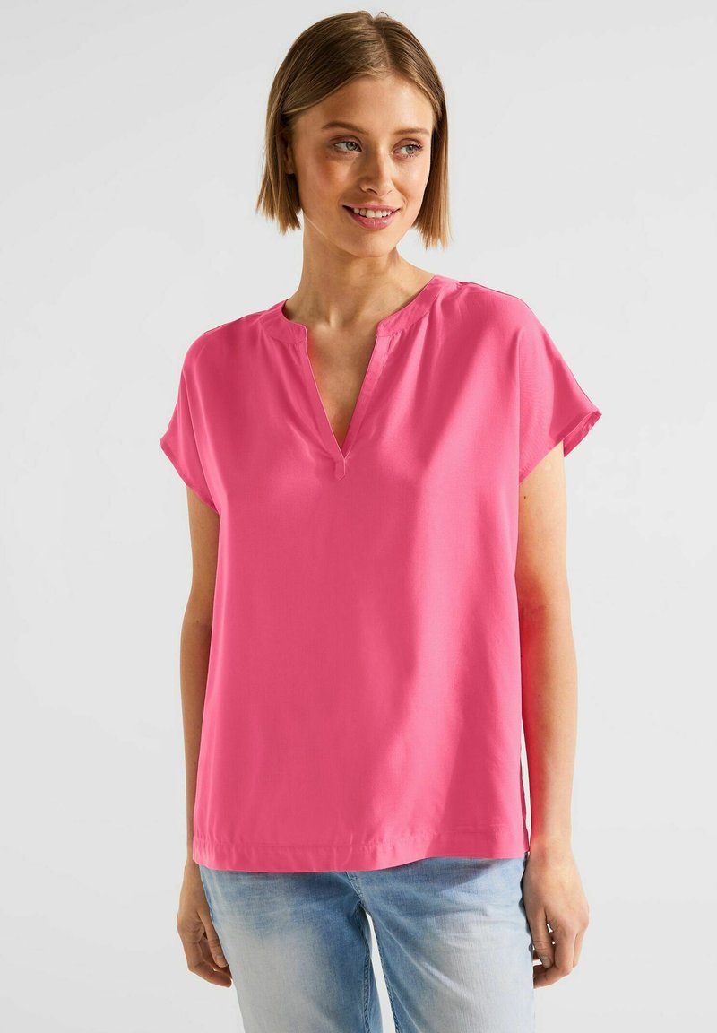 Street One IN UNIFARBE - Blouse - pink