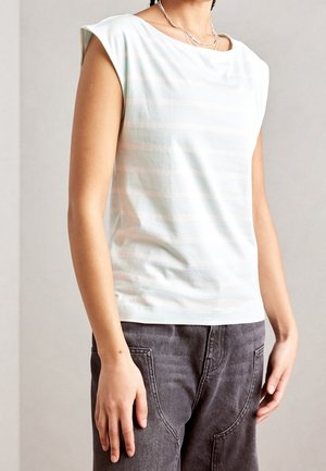 T-shirt imprimé - turquoise