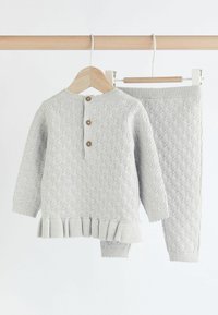 Next 2 PIECE SET - REGULAR FIT - Pulover - grey bows