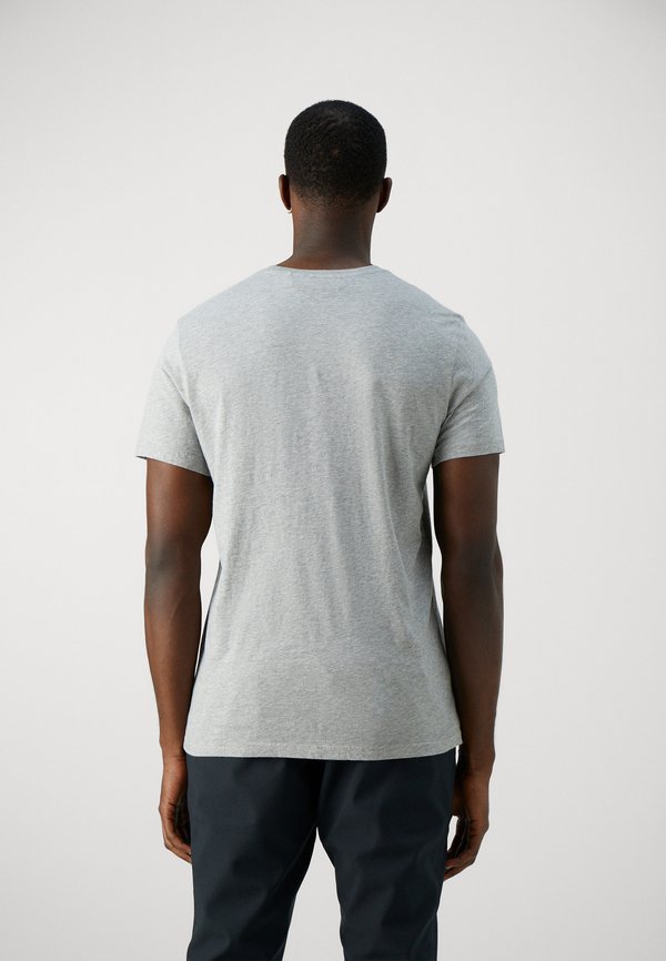 ORIGINAL TEE-MED GREY MELANGE - Print T-shirt4