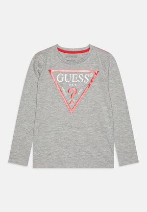 Guess JUNIOR CORE - Camiseta de manga larga - light heather grey