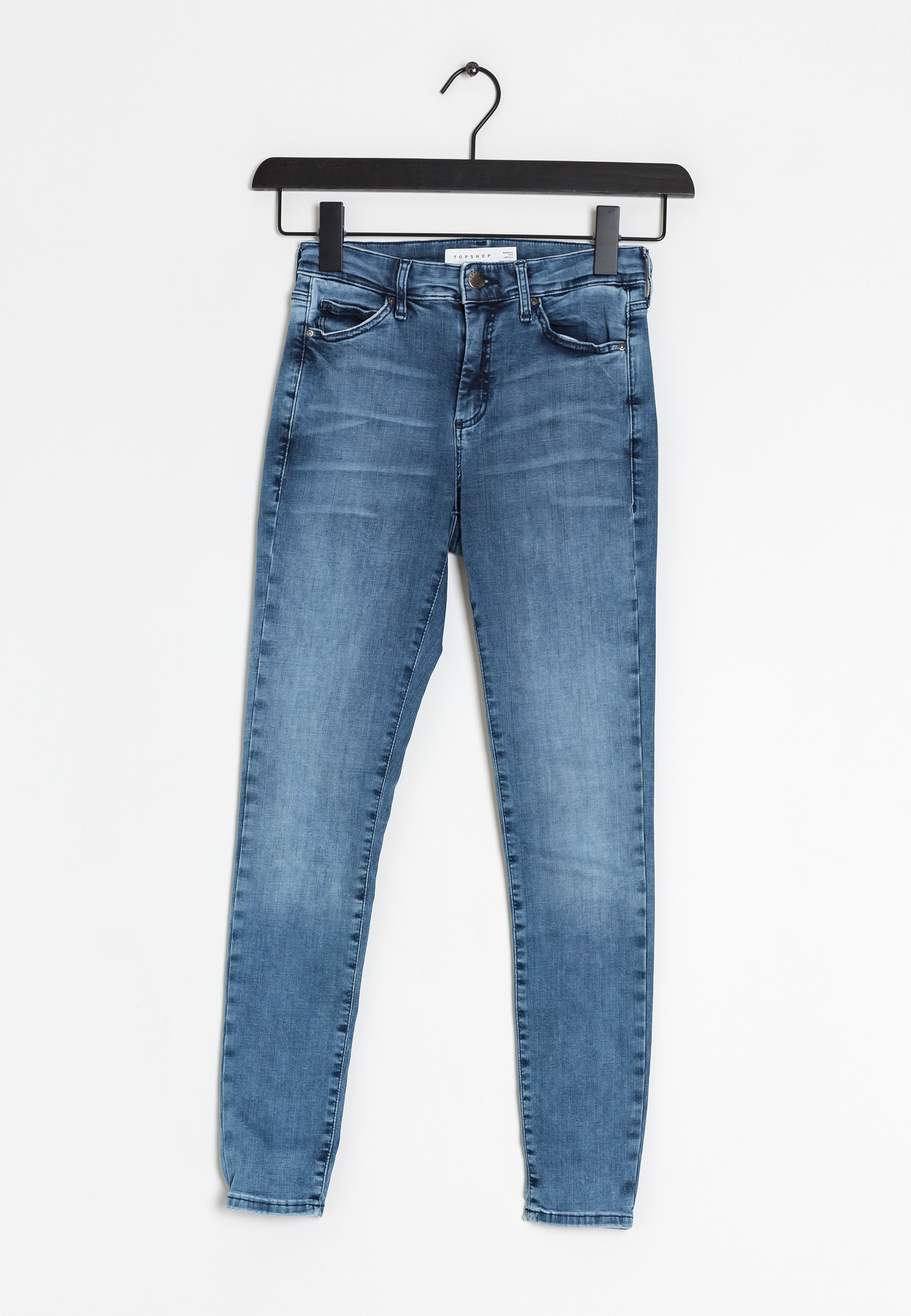 Topshop Petite Slim fit jeans - blue/blauw - (Pre-owned) - Zalando.nl