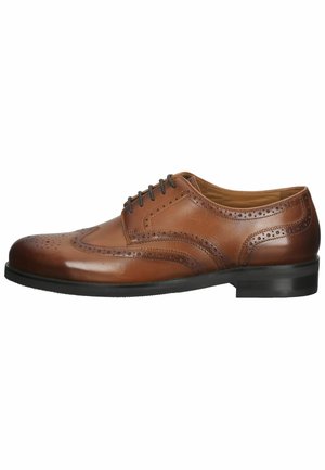 Eleganta snörskor - tan