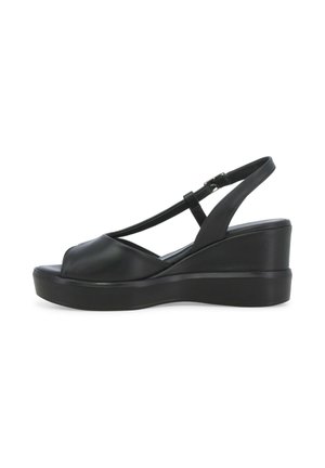 Melluso Sandali con plateau - nero