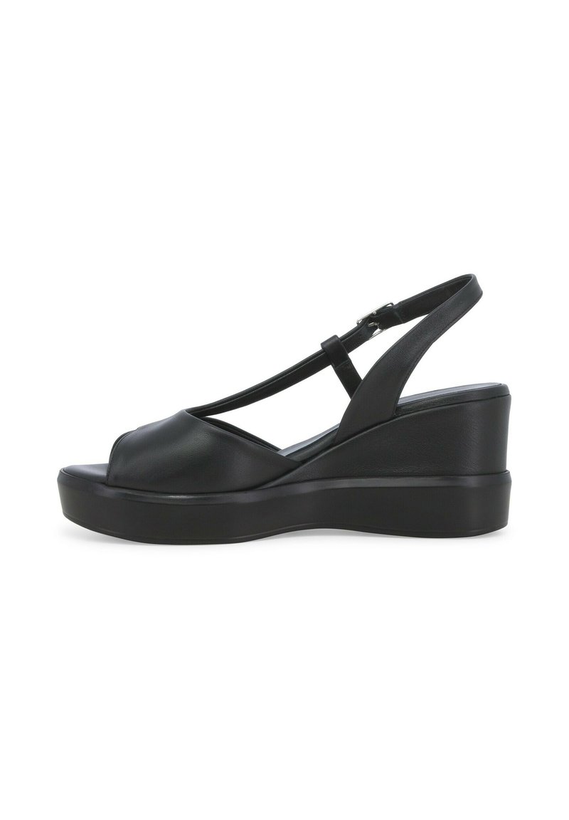Melluso Sandali con plateau - nero