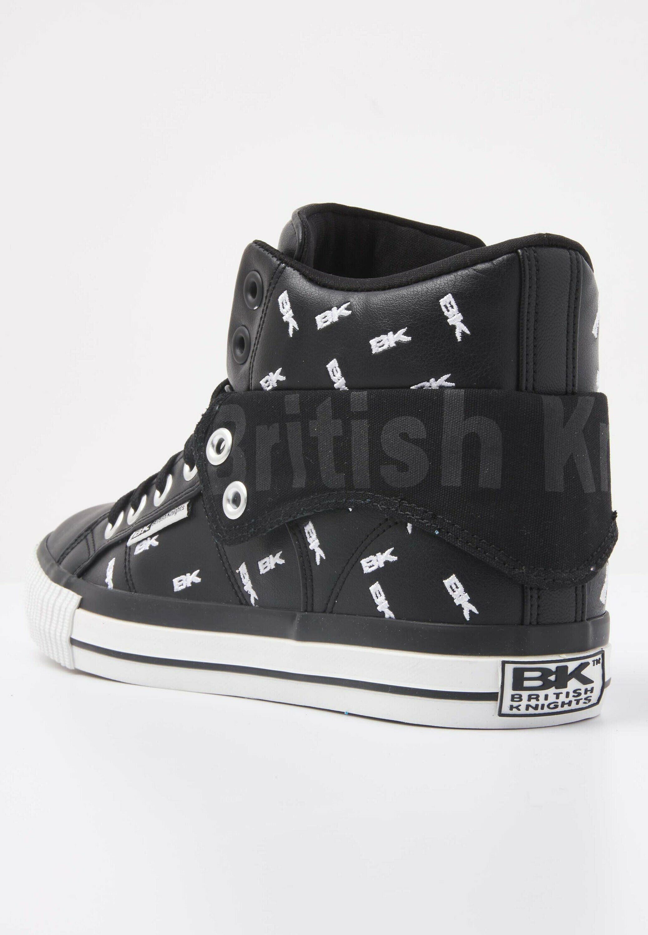 British Knights ROCO - Sneakers hoog - black logo/zwart - Zalando.be