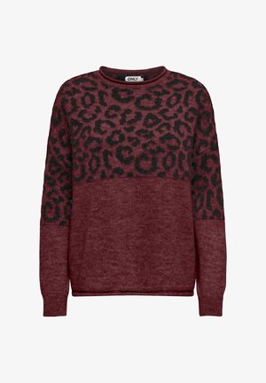 ONLY ONLJADE O NECK - Jersey de punto - port royale