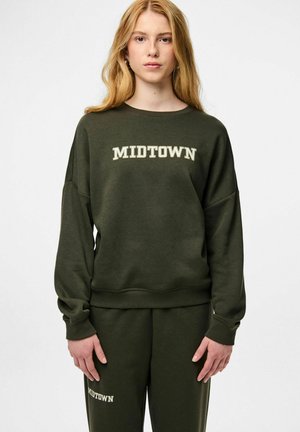 PCRISSO LOOSE - Sudadera - forest night