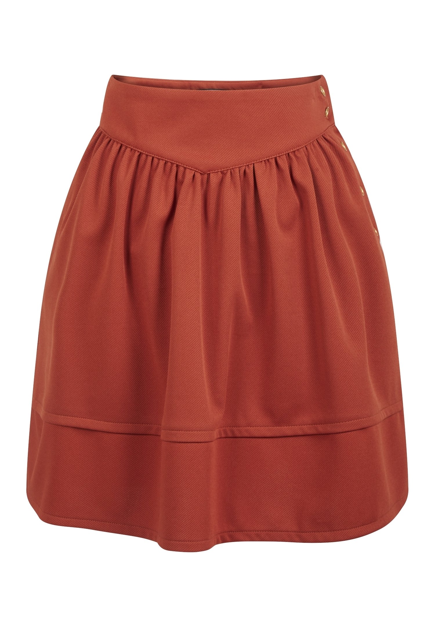 NAF NAF Jupe trapèze orange (Seconde main)