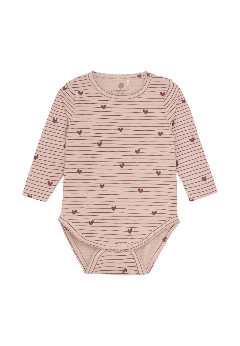 EN FANT LONG SLEEVES - Body - cameo rose