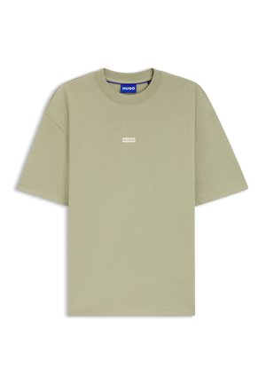 HUGO, NALONO - Trükipildiga T-särk - beige overflow
