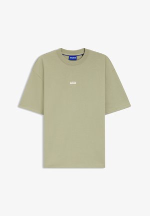 HUGO, NALONO - Trükipildiga T-särk - beige overflow