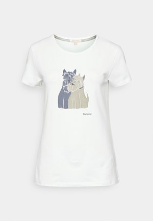 HIGHLANDS TEE - Print T-shirt - white