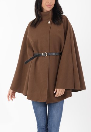 BOLERO - Cape - braun