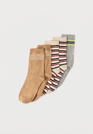 NKMTINUS 5 PACK - Sokken - brown