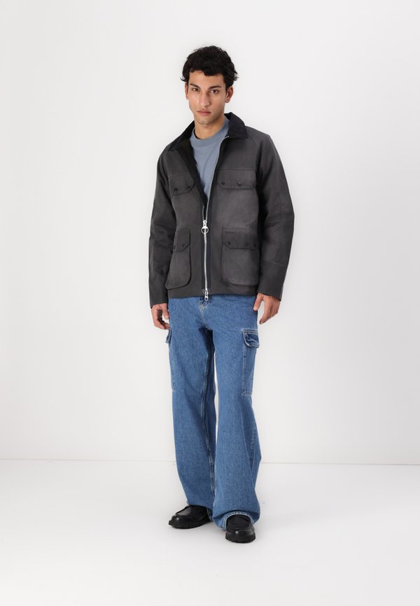 RE ENGINEERED BEDALE JACKET - Light jacket - charcoal4