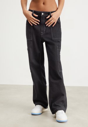 Cargobroek - black denim