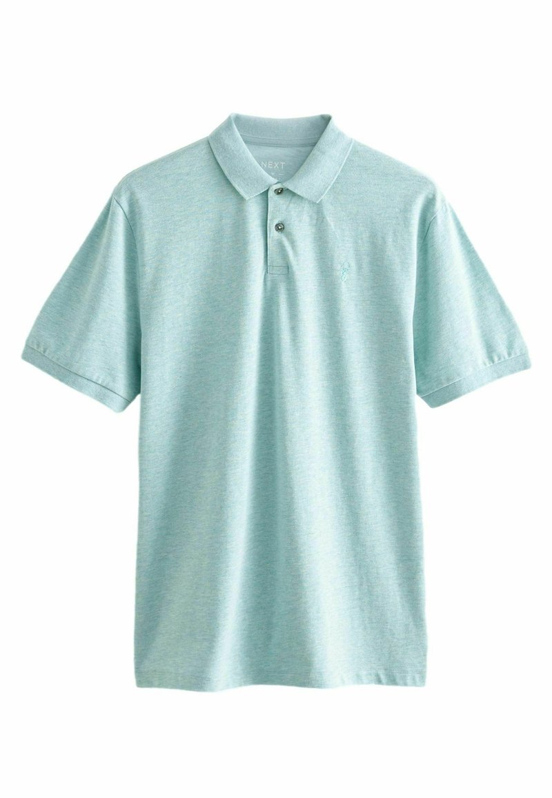 Next REGULAR - Bluză polo - aqua blue marl