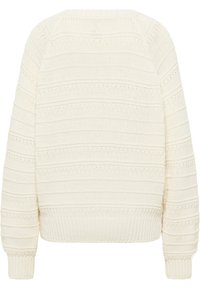 Mustang Strickpullover - weiß