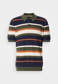Scotch & Soda STRIPED REGULAR FIT - Polo shirt - peacoat