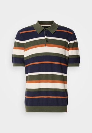 Scotch & Soda STRIPED REGULAR FIT - Polo shirt - peacoat