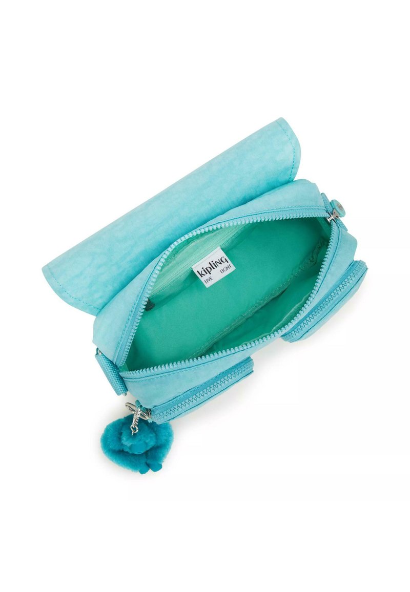 Kipling Syro, Borsa a Tracolla Donna, multicolore, 31x22x12.5 cm Saxon