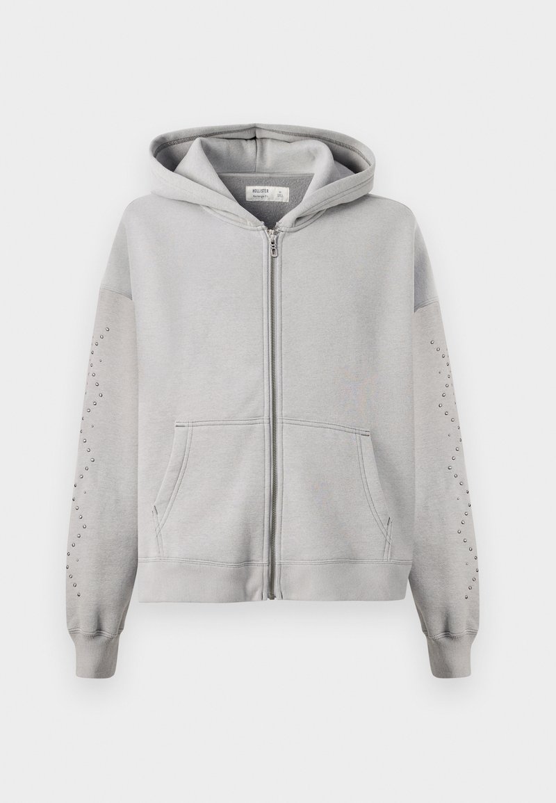 Hollister Co. Sweater met rits grijs Hollister Co. Sweater met rits grijs