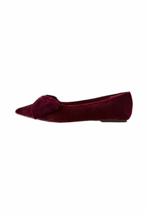 Next FOREVER COMFORT POINT TOE  - Ballerinat - berry red