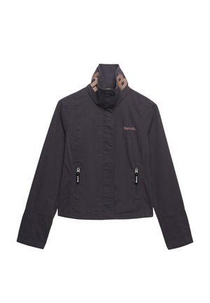 Bench, BENCH X SUPERDRY &AMP; CO BENCH HIGH NECK PEACHED JACKET - Veste mi-saison - charcoal  dune