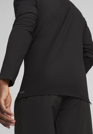 Puma, Langærmet T-shirt - black