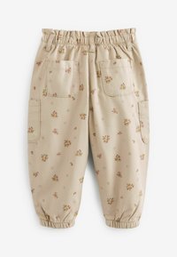 Next LINED CARGO TROUSERS - Reisitaskuhousut - natural