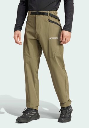 Adidas Terrex XPERIOR - Ulkohousut - olive strata