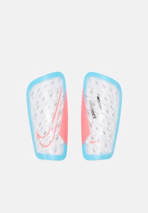 Nike Performance MERCURIAL LITE - Protège-tibias - white/baltic blue/hot punch
