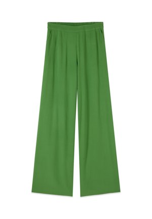 Oltre, PANTALONI PALAZZO - Pantalones - verde