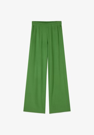 Oltre, PANTALONI PALAZZO - Bukser - verde
