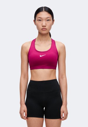 Nike Performance, BRA - Brassières de sport à maintien normal - true berry/white