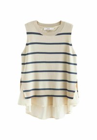 Next SLEEVELESS LAYER - Toppi - navy blue stripe
